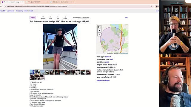 Boat Shopping LIVE! With Andy & August